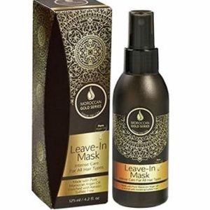 Moroccan Gold Series Leave in a mask